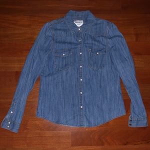 F21 Jean shirt